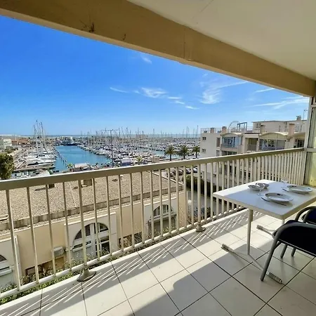 Cr100-028 Appartement Port Vue Mer-Canet Plage