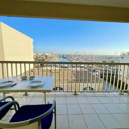 Cr100-028 Appartement Port Vue Mer-Canet Plage Apartment